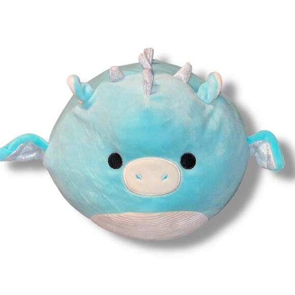 Squishmallows Flip a Mallows Miles Dragon Lune Loch Ness Monster Plush Pillow 8" - Picture 4 of 12